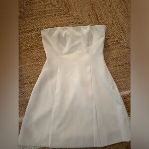 Peppermayo Exclusive - Ayanna Strapless Mini Dress - Ivory
